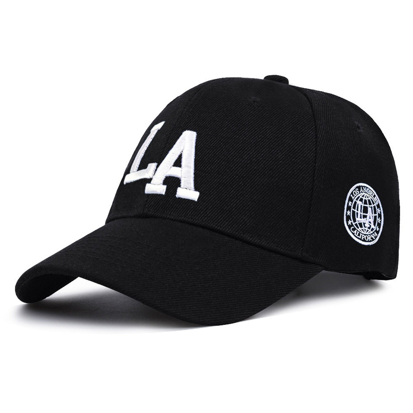 3D Embroidered LA Baseball Cap – Unisex Adjustable Summer Hat