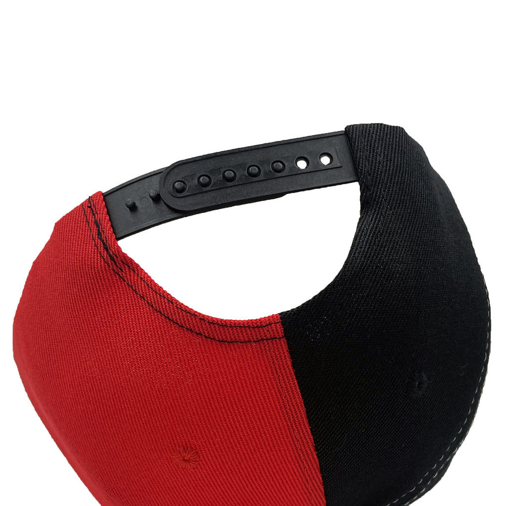 Embroidered Letters Two-Tone Street Hip Hop Cap – Stylish & Functional