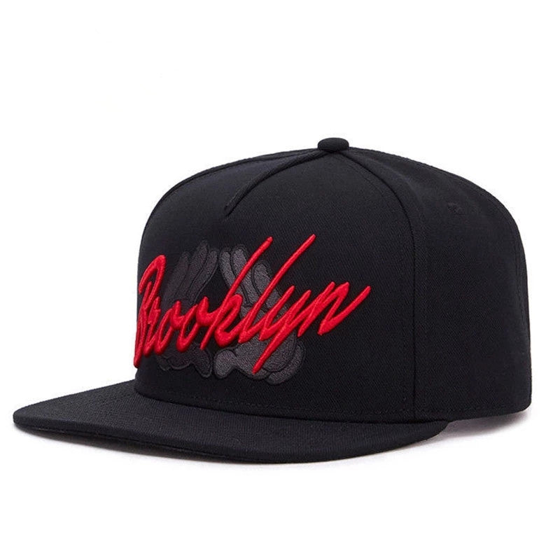 Unisex Embroidered Peaked Casual Baseball Cap – Streetwear Essential