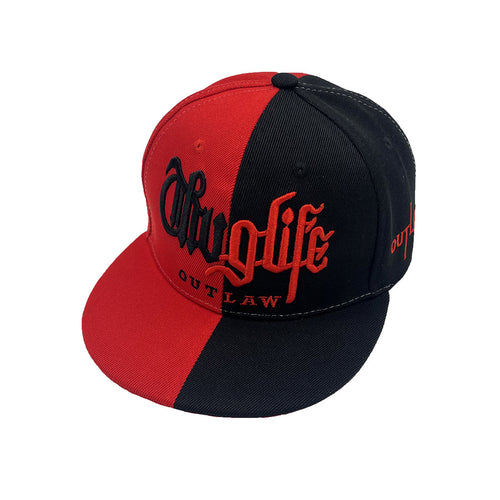 Embroidered Letters Two-Tone Street Hip Hop Cap – Stylish & Functional