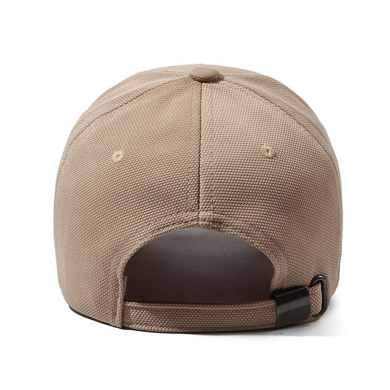 Unisex Hard Crown Embroidered Letter Baseball Cap – Streetwear Essential