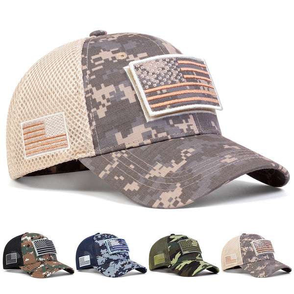 Men's Tactical Camo Cap – Waterproof, Breathable, Adjustable Fit