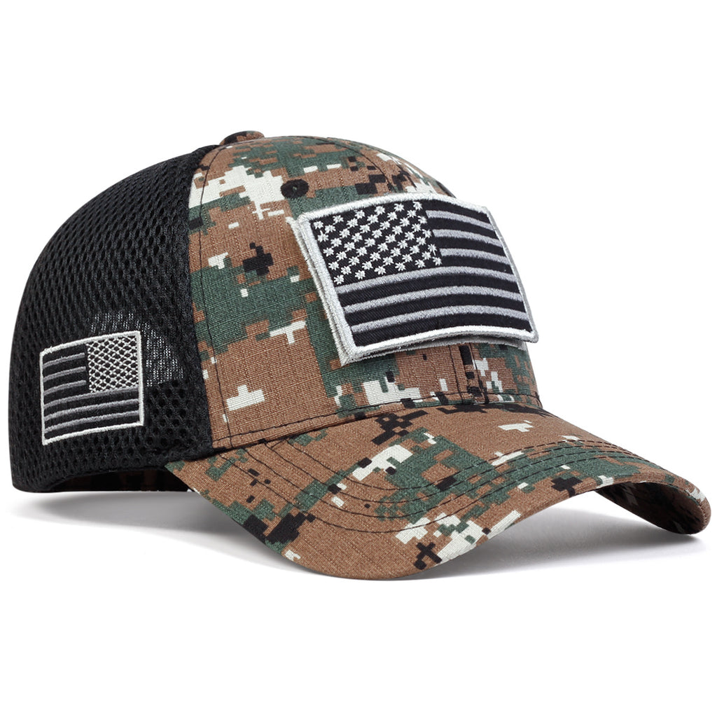 Men's Tactical Camo Cap – Waterproof, Breathable, Adjustable Fit