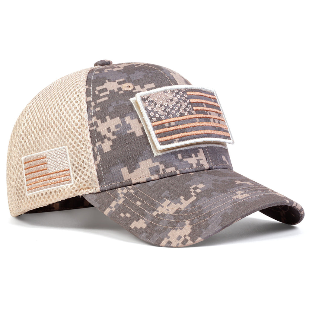 Men's Tactical Camo Cap – Waterproof, Breathable, Adjustable Fit