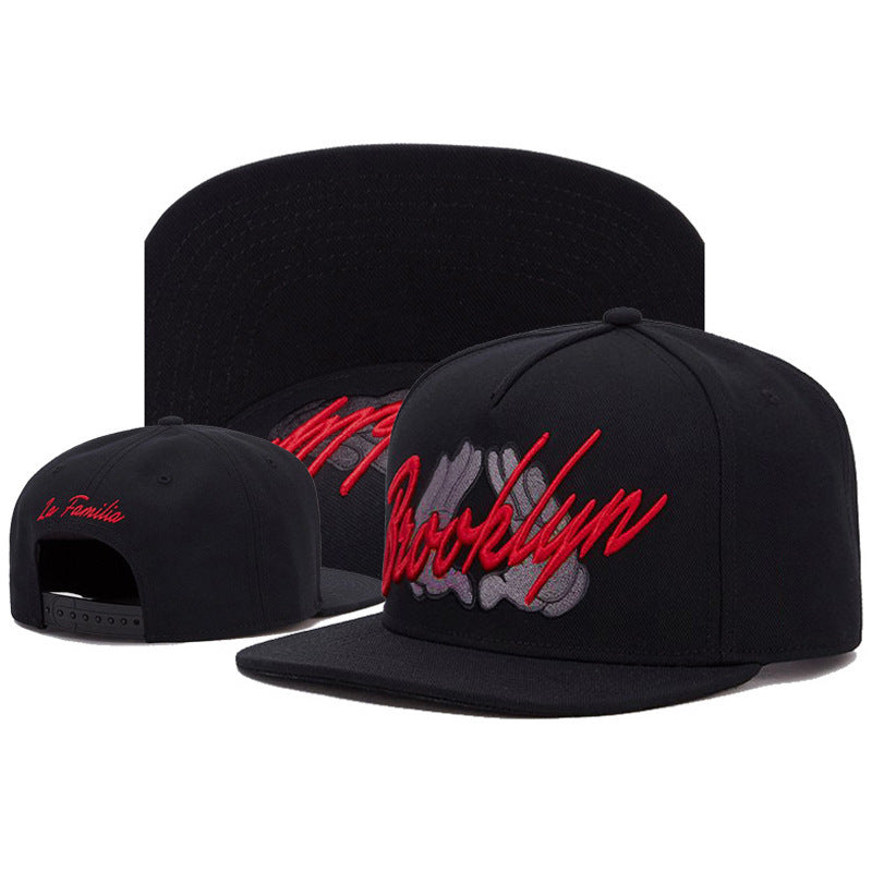 Unisex Embroidered Peaked Casual Baseball Cap – Streetwear Essential